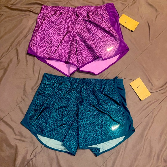Nike Other - Nike Girls' Patterned Running Athletic Shorts (2-Pack)